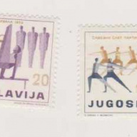 Yugoslavia #547-49+552