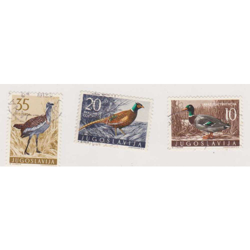 Yugoslavia #497+99+502
