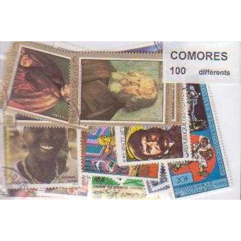 100 Comores All Different Stam