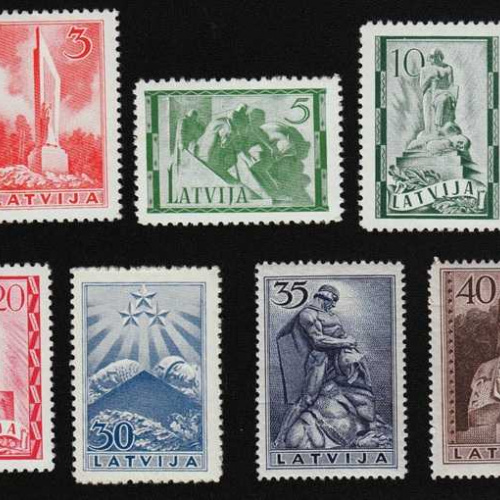 Latvia #193-9