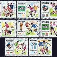 Rwanda #879-84