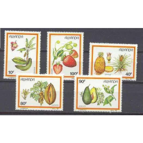 Rwanda #1287-91