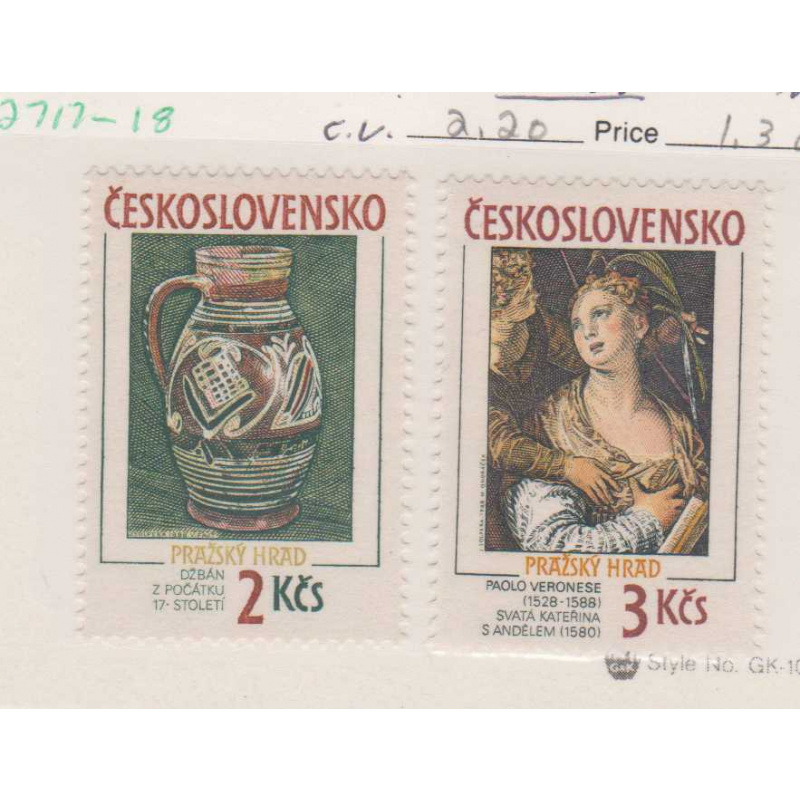 Czechoslovakia #2717-18