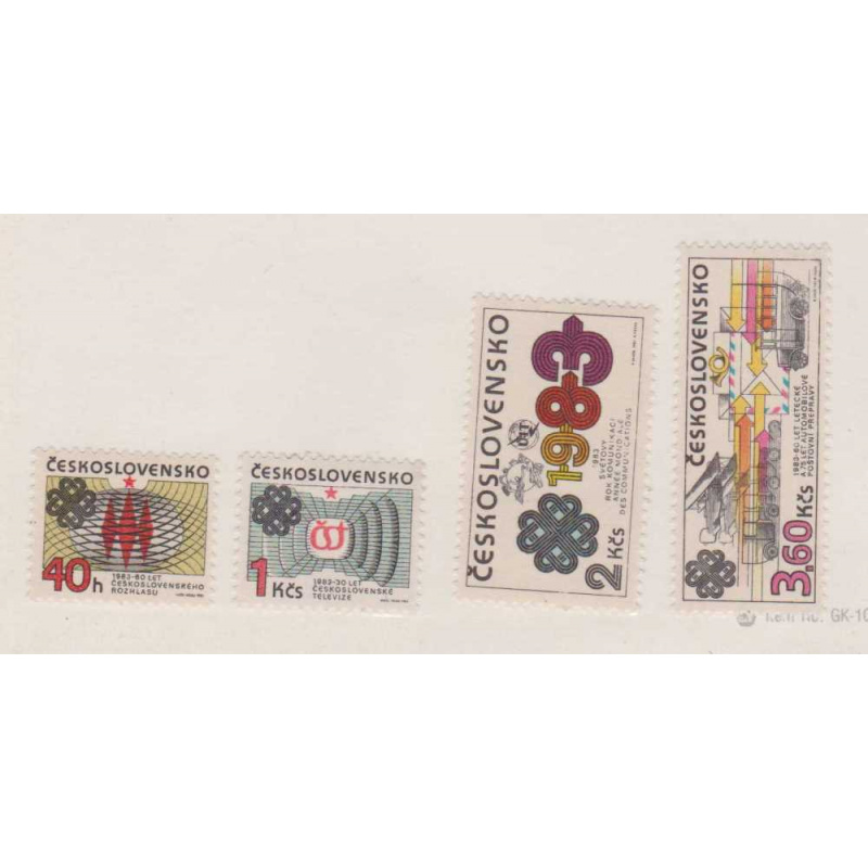 Czechoslovakia #2450-53