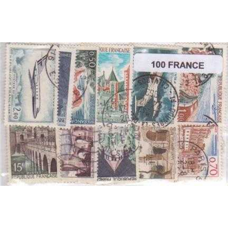 1000 France All Different Stam