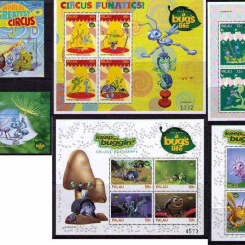 Palau #467-74