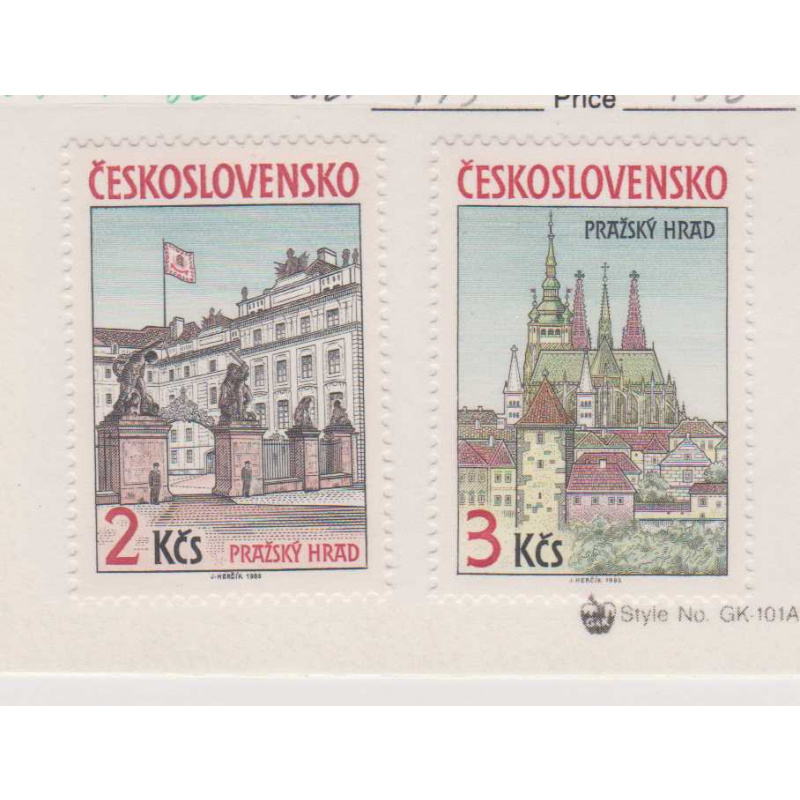 Czechoslovakia #2579-80