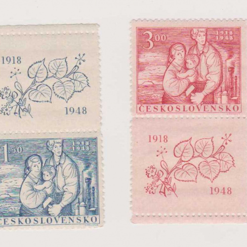 Czechoslovakia #361-62