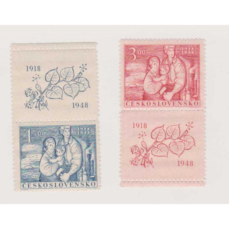 Czechoslovakia #361-62