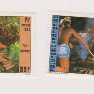 French Polynesia #422-3