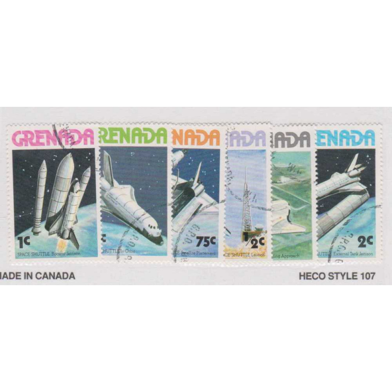 Grenada #842-47 used