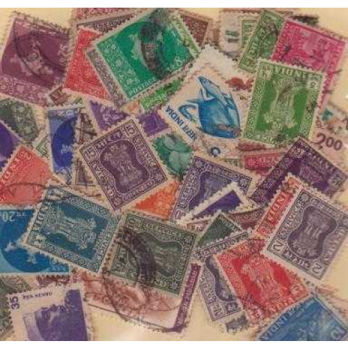 500 India All Different stamps