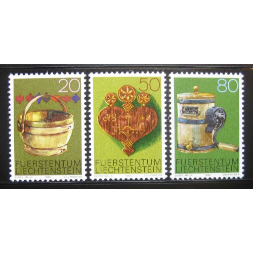 Liechtenstein #687-9