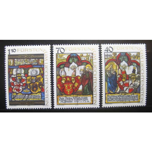 Liechtenstein #671-3