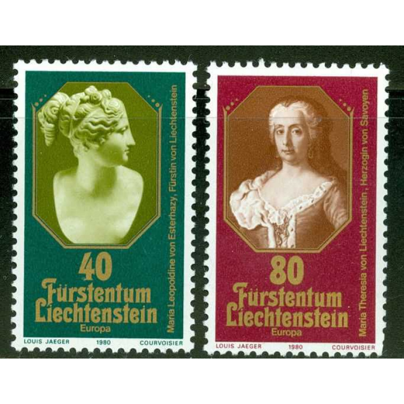 Liechtenstein #685-6