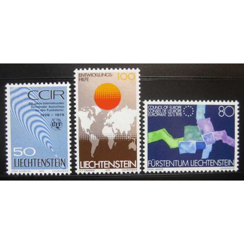 Liechtenstein #668-70