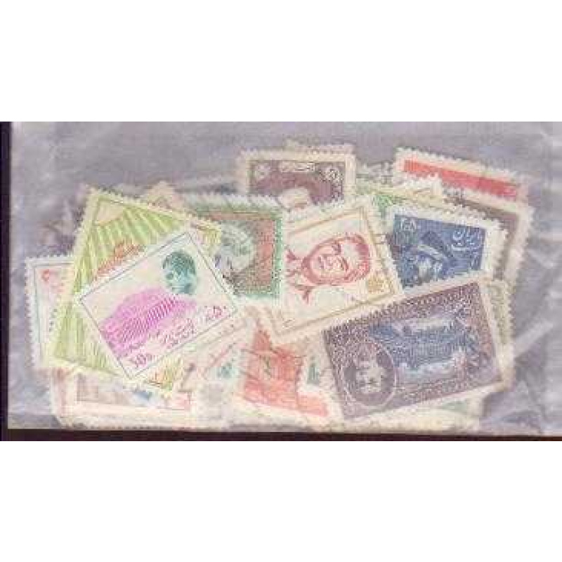 100 Iran All Different stamps