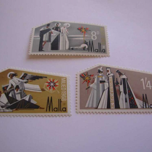 Malta #391-93