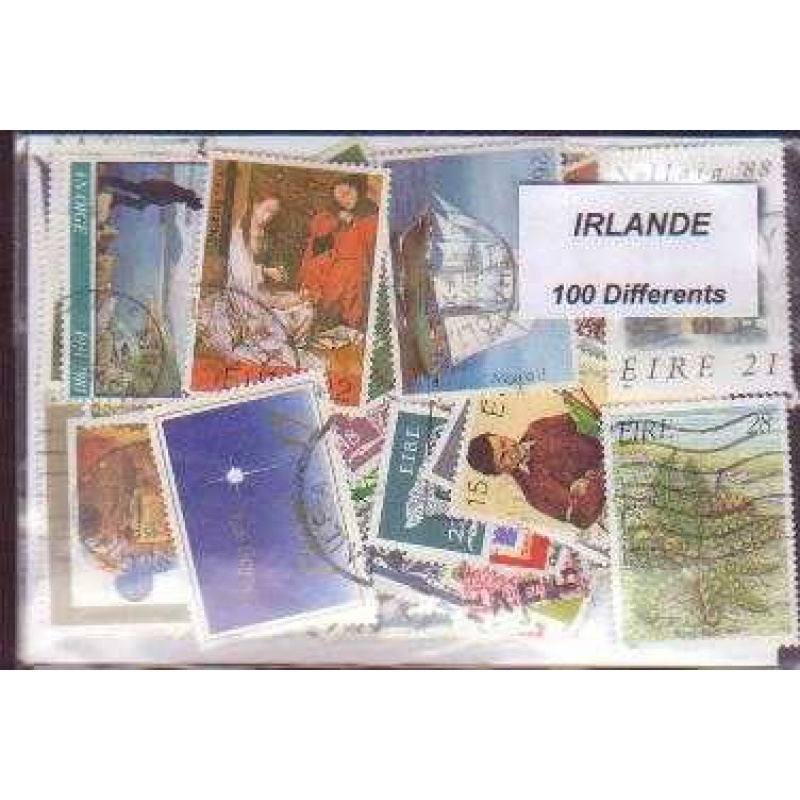 100 Ireland All Different stam