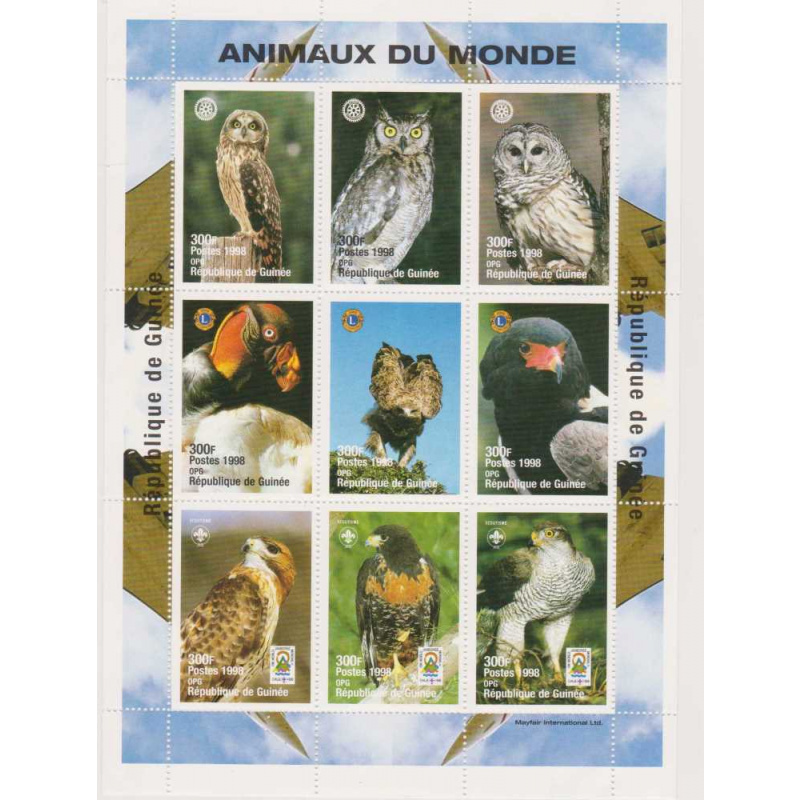 Rep of Guinea Yvert #1213-21
