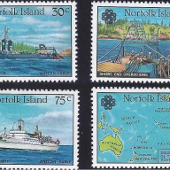 Norfolk Island #319-22