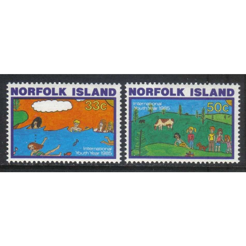 Norfolk Island #369-70