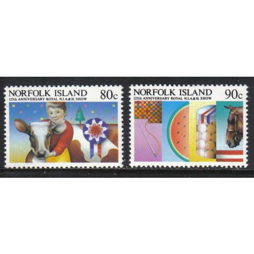 Norfolk Island #371-72