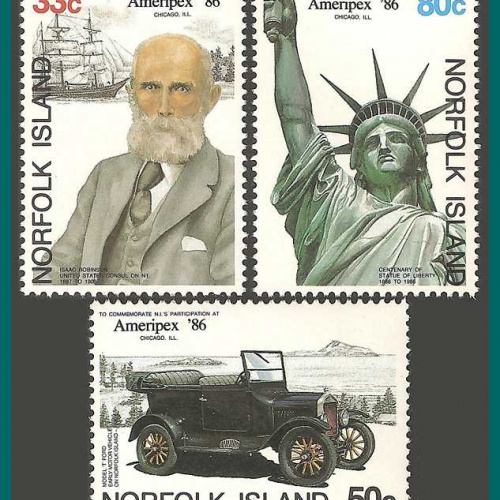 Norfolk Island #382-4