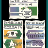 Norfolk Island #437-9