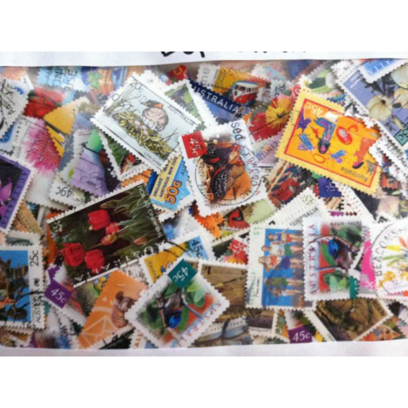 1000 Australia Stamps packet