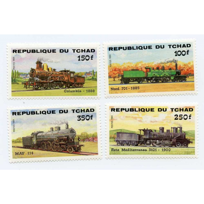 Chad 1984 Trains