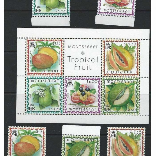 Montserrat #984-988a