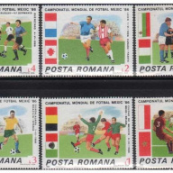 Romania #3367-72