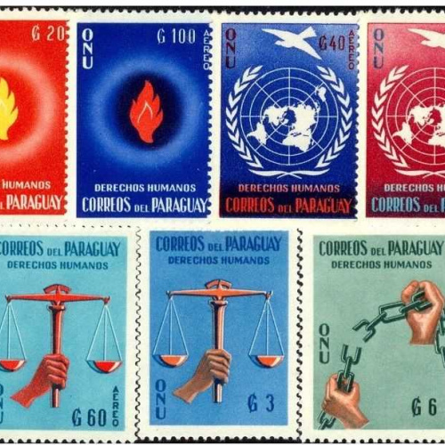 Paraguay #565-8+ C269-71