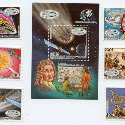 Central Africa #779-85