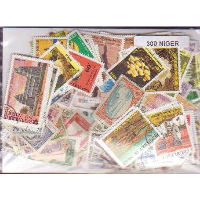 300 Niger All Different stamps