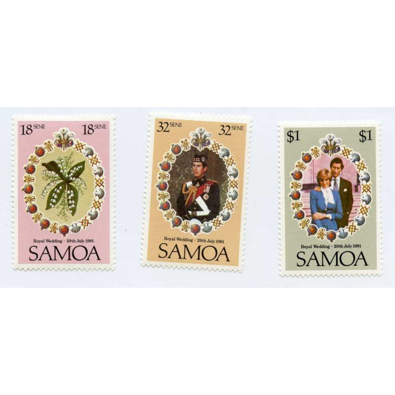 Samoa #558-60