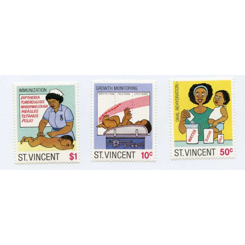 St Vincent #997-8+1000