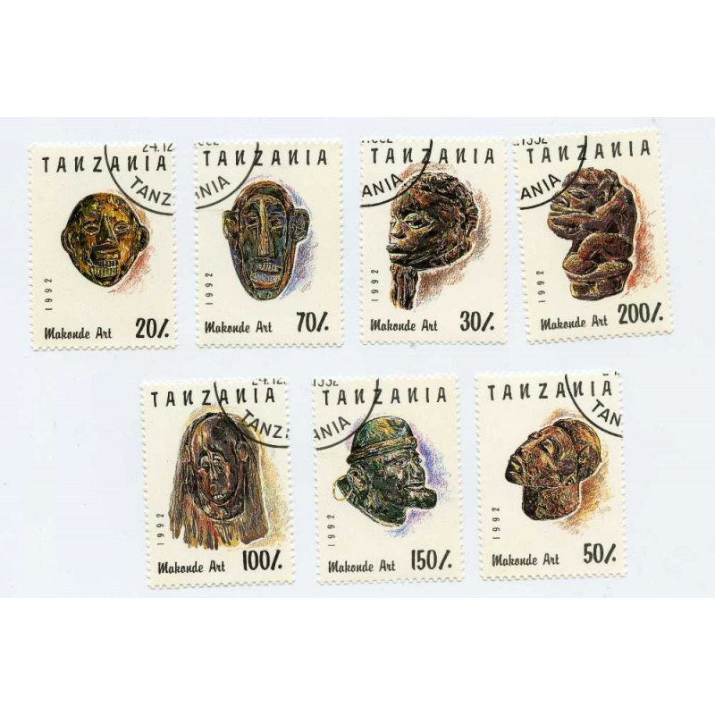 Tanzania #985A-G used