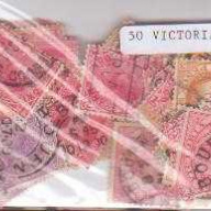 50 Victoria All Different stam