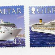 Gilbraltar #1052-55
