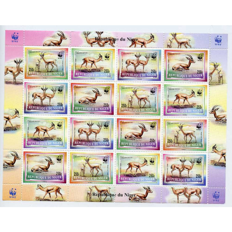 Niger #983-6 Sheet of 4