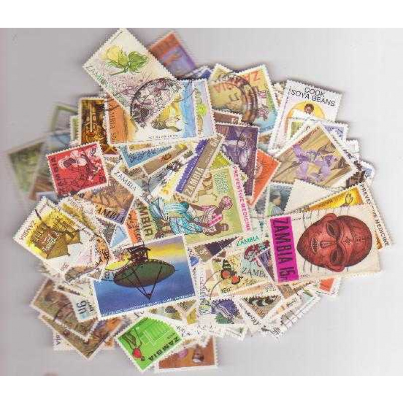 100 Zambia All Different stamp