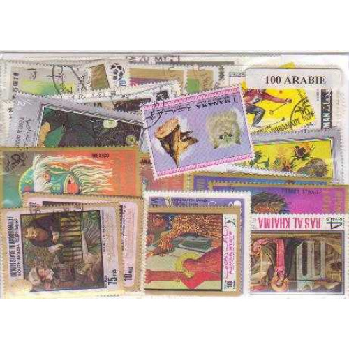 100 Arabia All Different Stamp