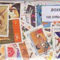 25 Boxing all different stamps