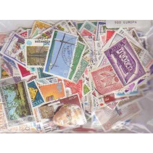 300 Europa all different stamp