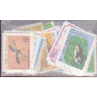 50 Insects all different stamp